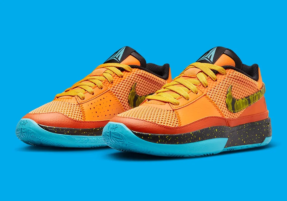 Giày Nike Ja 1 SE 'Bright Mandarin' FB8977-800 — ảnh 2
