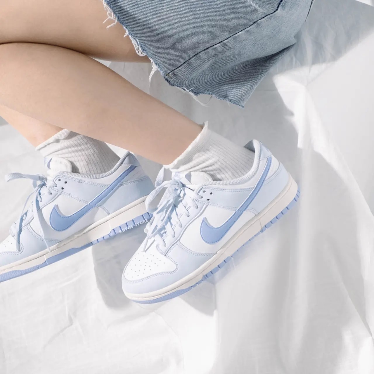 Giày Nike Dunk Low 'Blue Tint' DD1873-400 — ảnh 3
