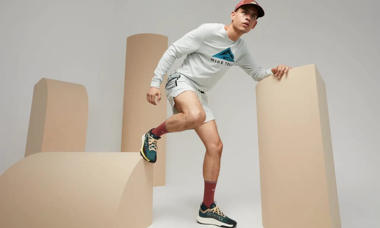 Giày Nike React Pegasus Trail 4 GORE-TEX 'Green Sail' FD0317-333 — ảnh 2