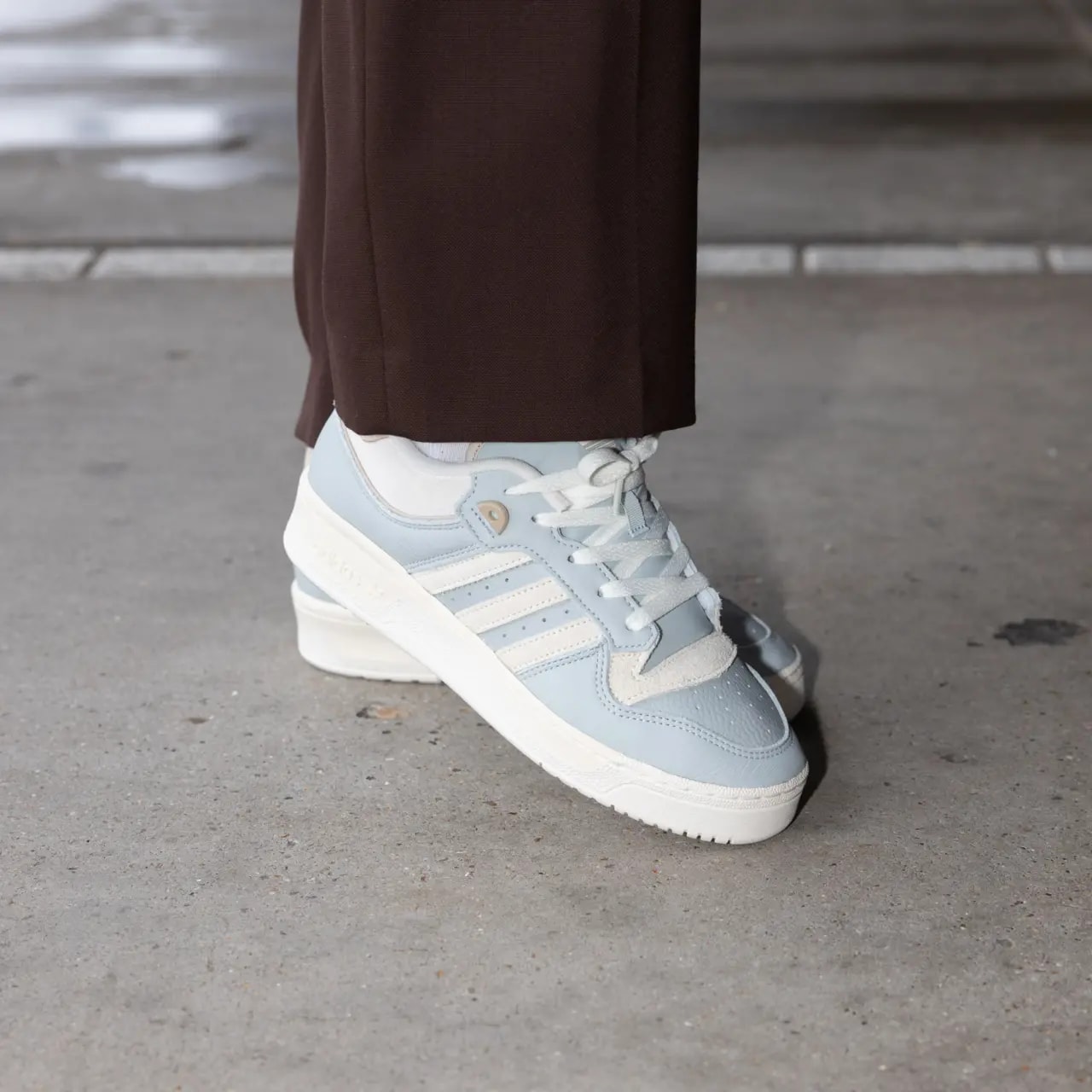 Giày Adidas Rivalry Low 'Cream White' IF5183 — ảnh 4