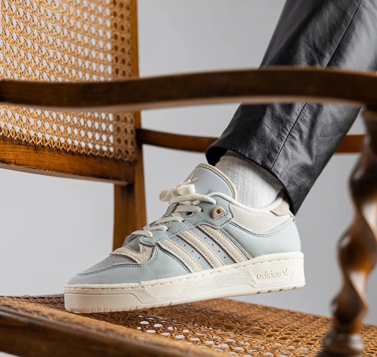 Giày Adidas Rivalry Low 'Cream White' IF5183 — ảnh 3
