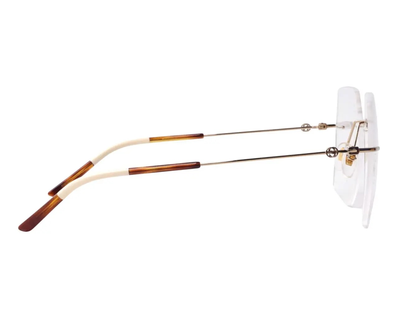 Kính Gucci Eyeglasses 'Gold' GG0683O-001 — ảnh 4