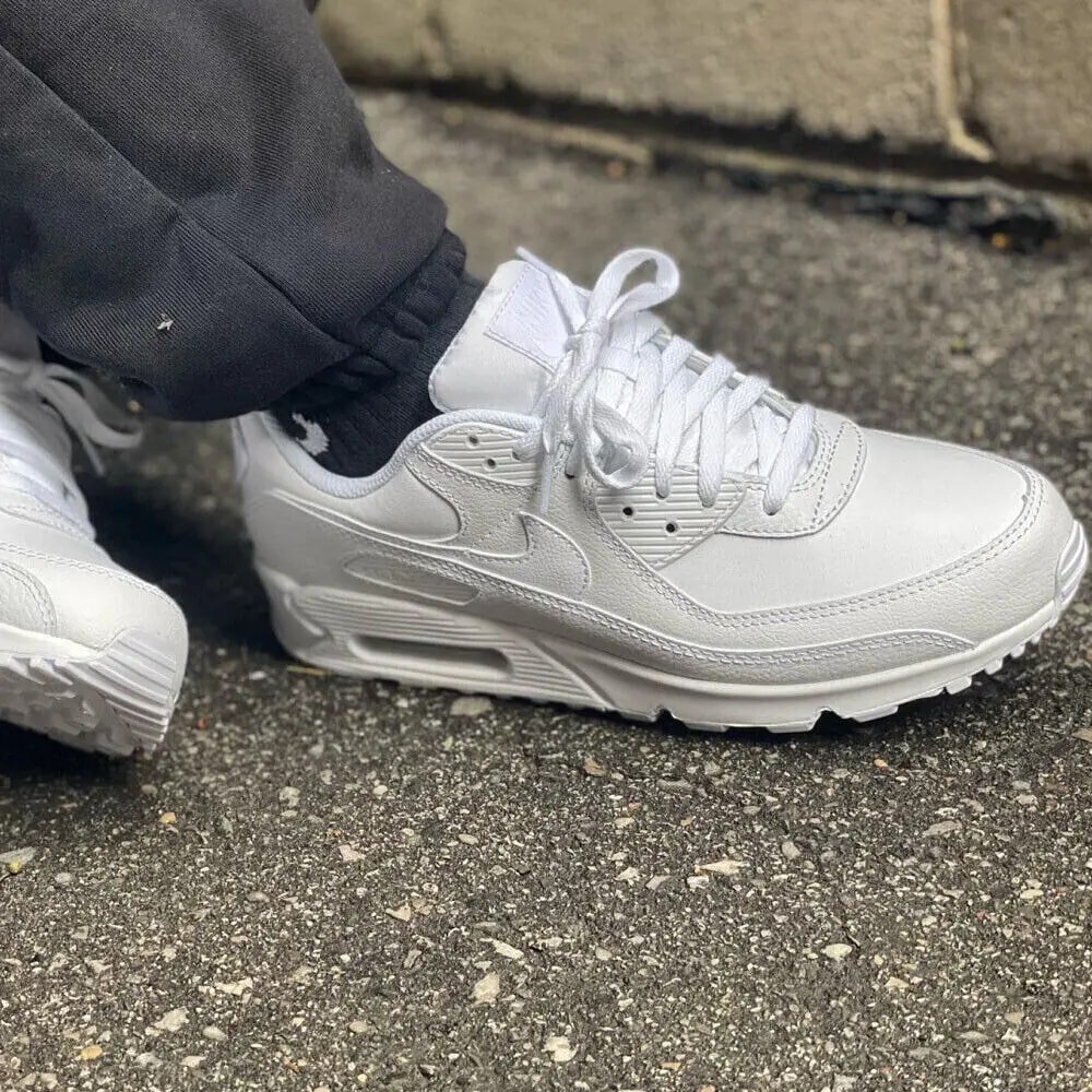 Giày Nike Air Max 90 LTR 'Triple White' CZ5594-100 — ảnh 5