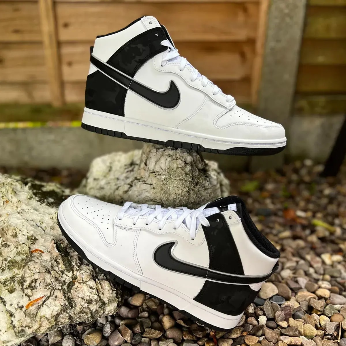 Giày Nike Dunk High Retro SE 'White Black Camo' DD3359-100 — ảnh 5
