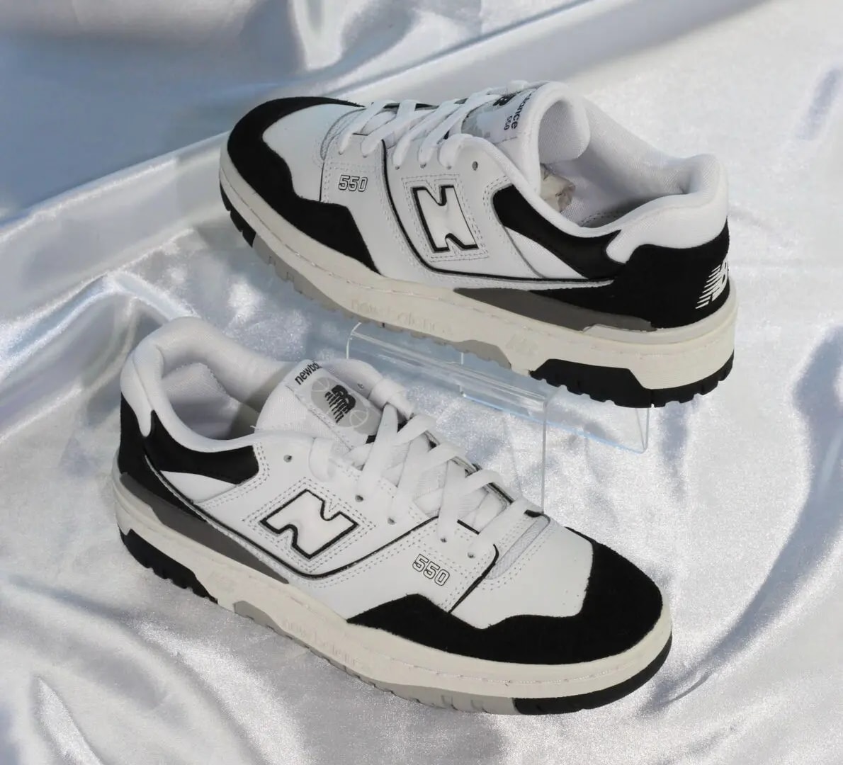 Giày New Balance 550 'White Black' GSB550CA — ảnh 3