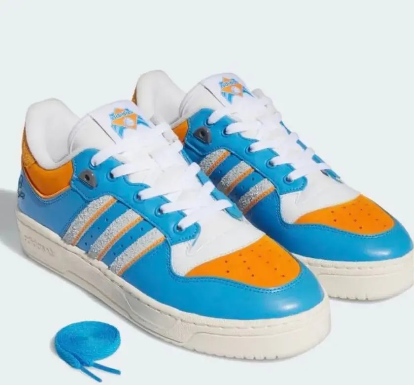 Giày Adidas Rivalry x Simpsons Low 'Blue' IE7566 — ảnh 4
