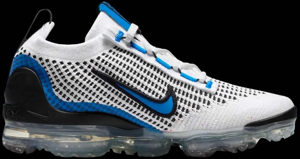 Giày Nike Air VaporMax 2021 Flyknit GS 'White Photo Blue' DB1550-101 — kich-thuoc: 36.5
