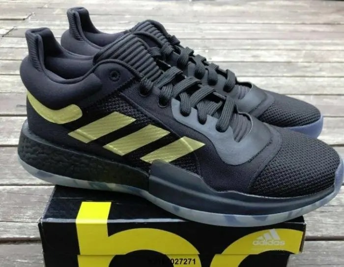 Giày Adidas Marquee Boost Low 'Black Gold' EE8572 — ảnh 4