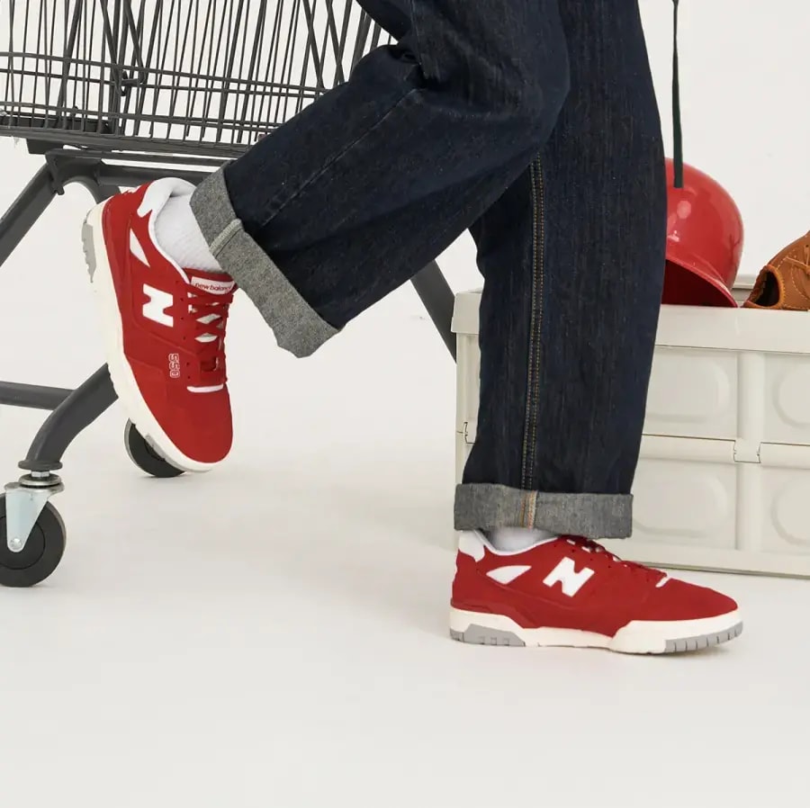 Giày New Balance 550 'Team Red' BB550VND — ảnh 3