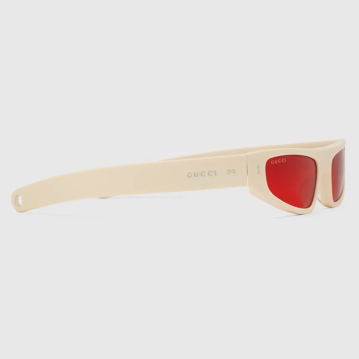Kính Gucci Cat Eye Frame Sunglasses 'Shiny Ivory' 769797-J0740-9264 — ảnh 4