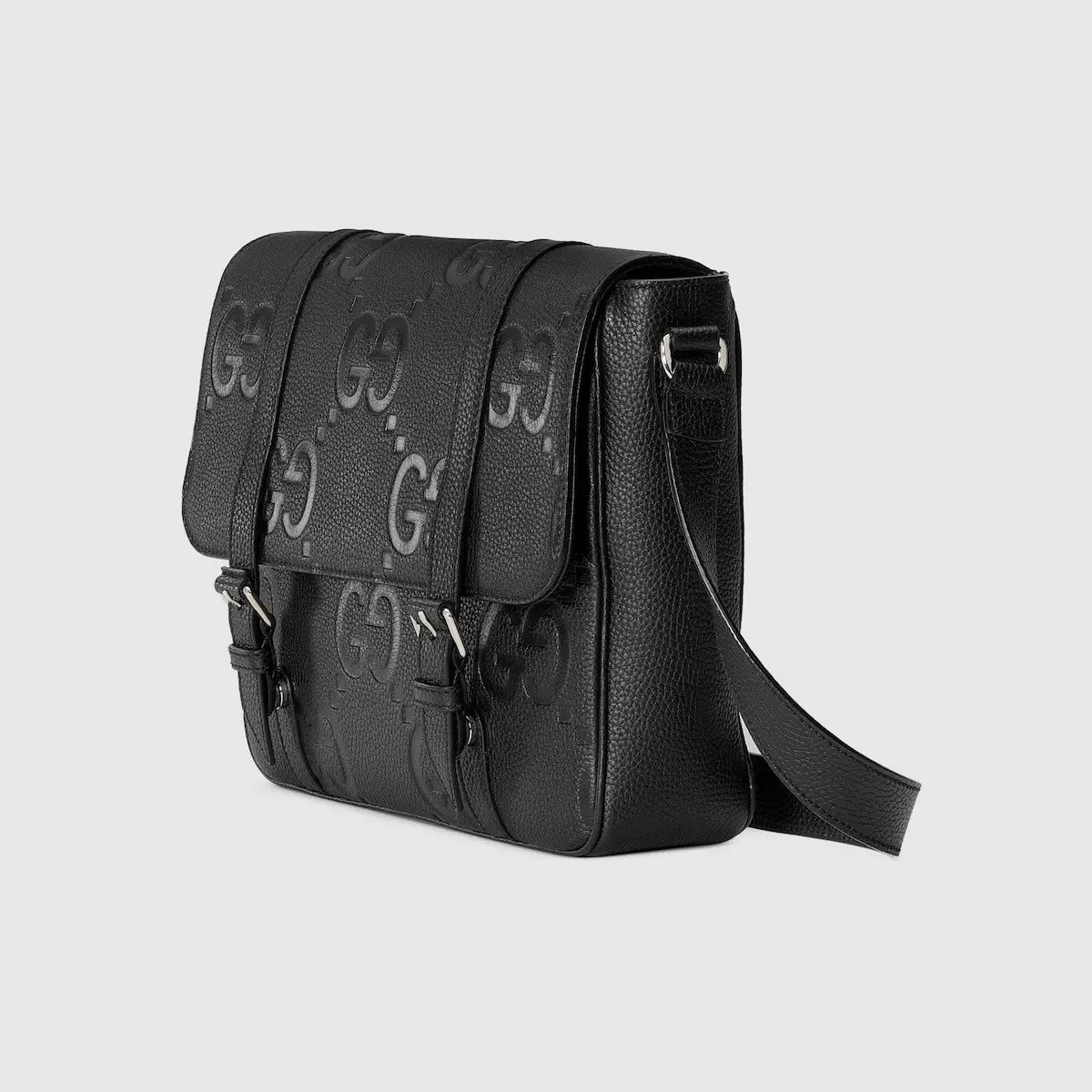 Túi Gucci Jumbo GG Medium Messenger Bag 'Black' 760234-AABY0-1000 — ảnh 5