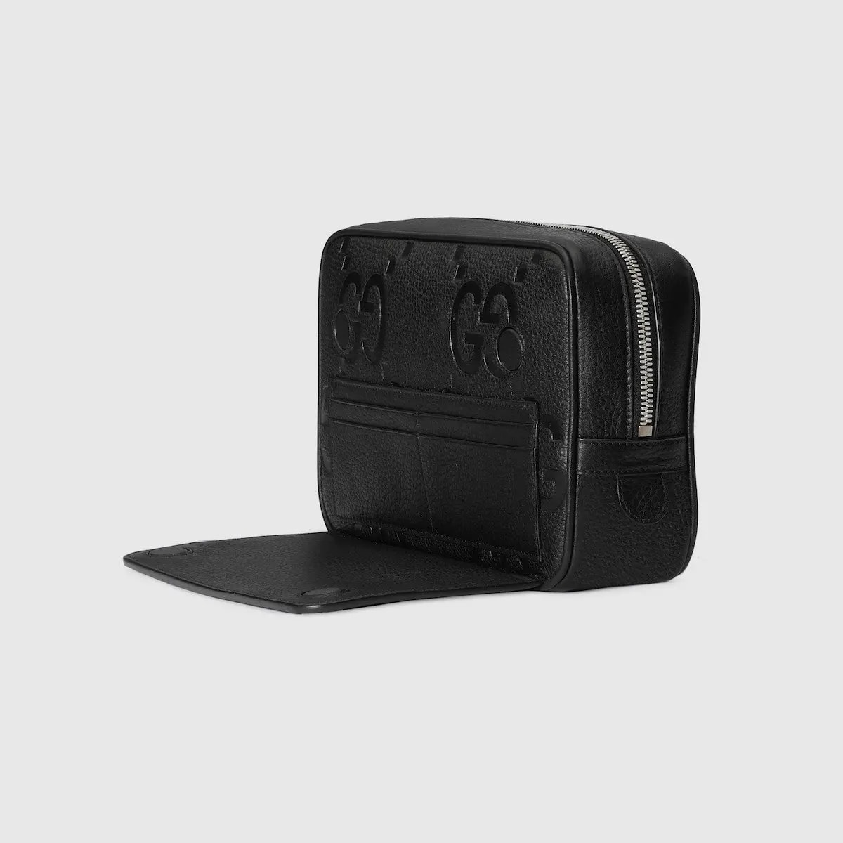 Túi Gucci Jumbo GG Pouch 'Black' 760224-AABY0-1000 — ảnh 4