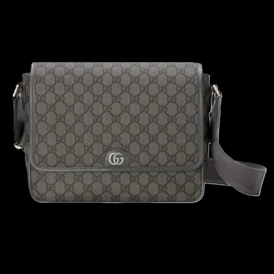 Túi Gucci Ophidia Messenger Bag 'Grey Black' 761741-FACJY-1244
