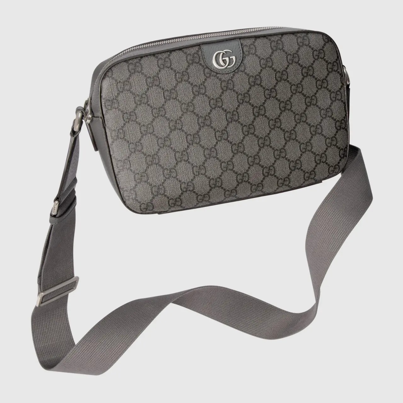 Túi Gucci Ophidia Medium Messenger Bag 'Grey Black' 767190-UULHK-1244 — ảnh 4