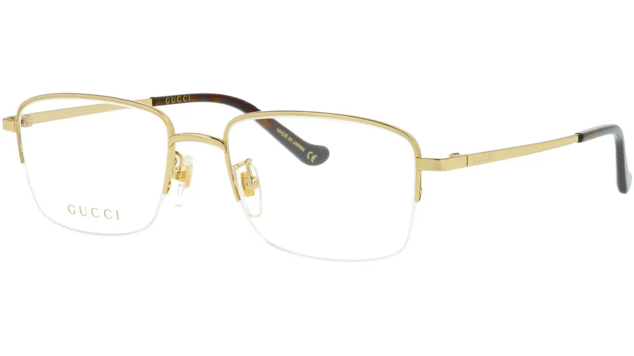 Kính Gucci Square Glasses 'Gold' GG0863OA-002 — ảnh 2