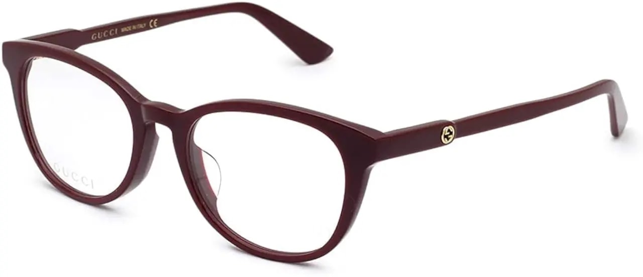 Kính Gucci Cat Eye Eyeglasses 'Burgundy' GG0866OA-003 — ảnh 3