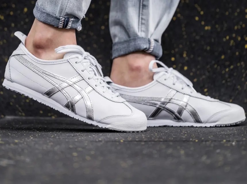 Giày Onitsuka Tiger MEXICO 66 'White Silver' D508K-0193 — ảnh 2