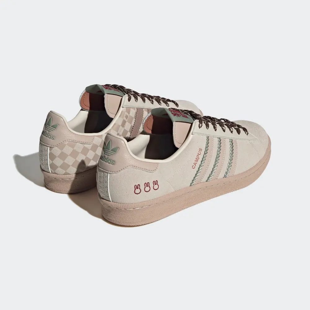 Giày Adidas Originals Campus 80S Chalk 'Brown' IE1900 — ảnh 3