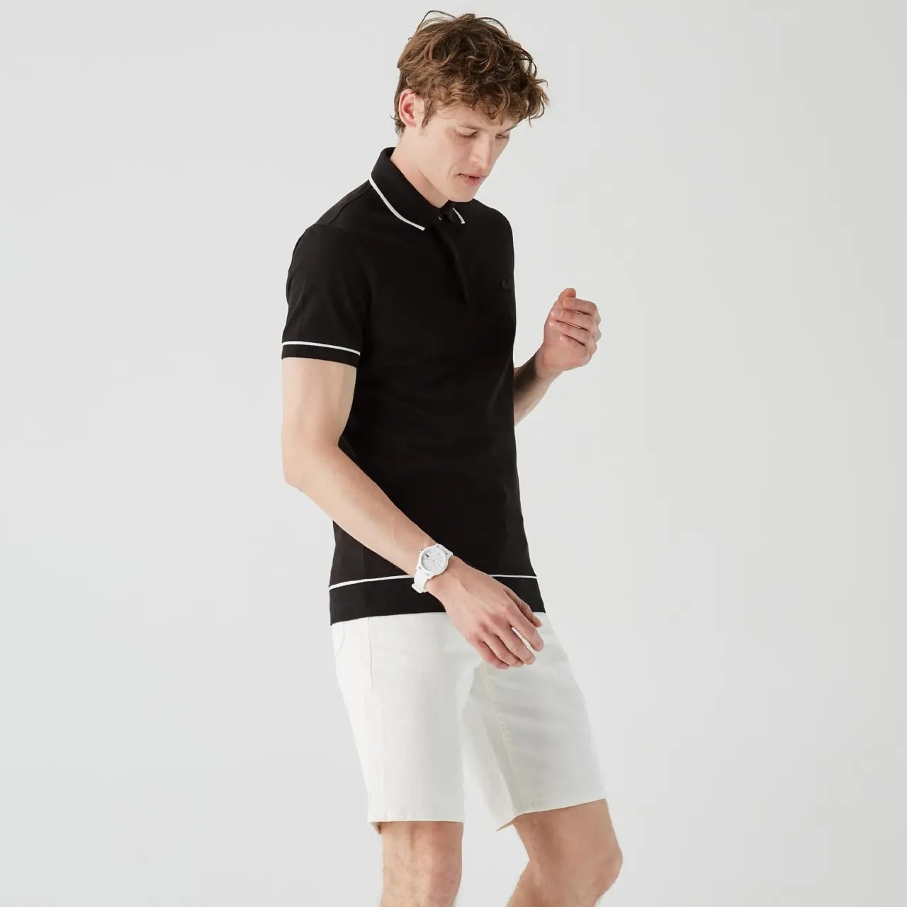 Áo Lacoste Polo Regular Fit 'Black' PH4275-11-031 — ảnh 3