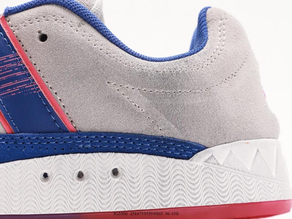 Giày Adidas Adimatic x Avenue &amp; Son 'White Blue' IG3300 — ảnh 5
