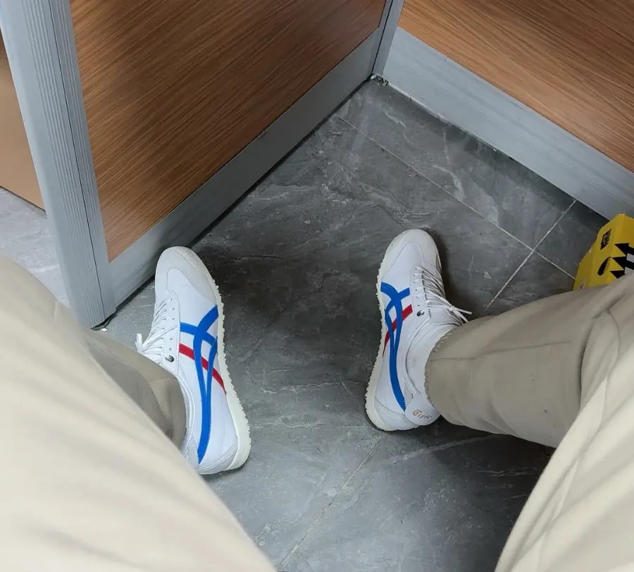 Giày Onitsuka Tiger Mexico 66 SD 'White Blue' 1183A872-113 — ảnh 2