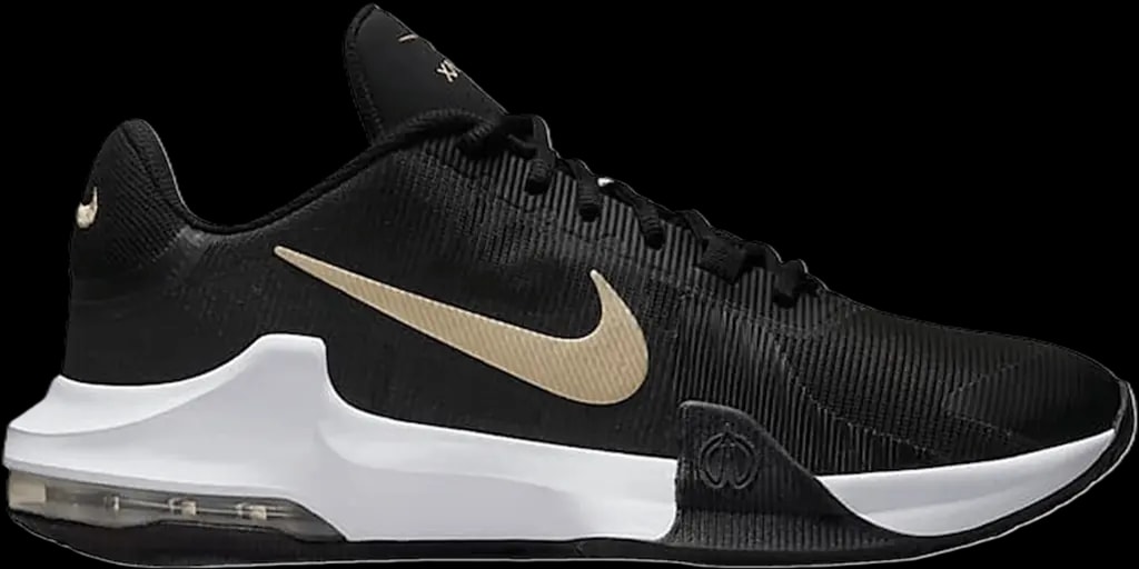 Giày Nike Air Max Impact 4 'Black Metallic Gold Star' DM1124-003 — kich-thuoc: 42.5