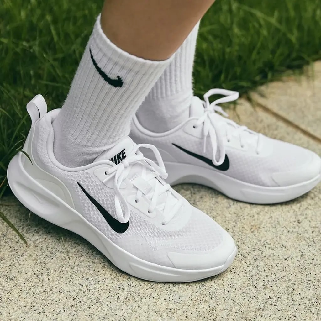 Giày Nike Wearallday 'White Black' CJ1677-100 — ảnh 3