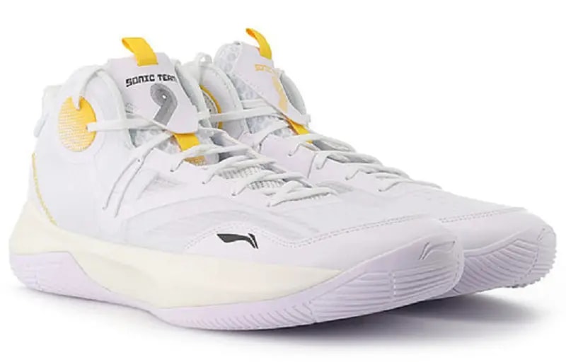 Giày Lining Sonic 9 Team 'White Yellow' ABPR017-6 — ảnh 2