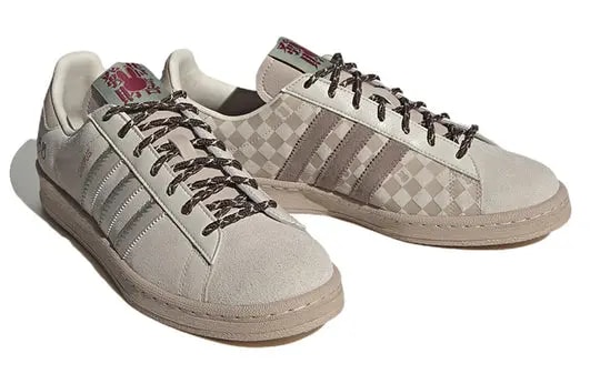 Giày Adidas Originals Campus 80S Chalk 'Brown' IE1900 — ảnh 4