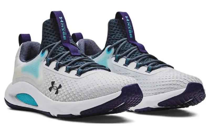 Giày Under Armour Rise 4 'Grey Mist Sonar Blue' 3025565-102 — ảnh 3