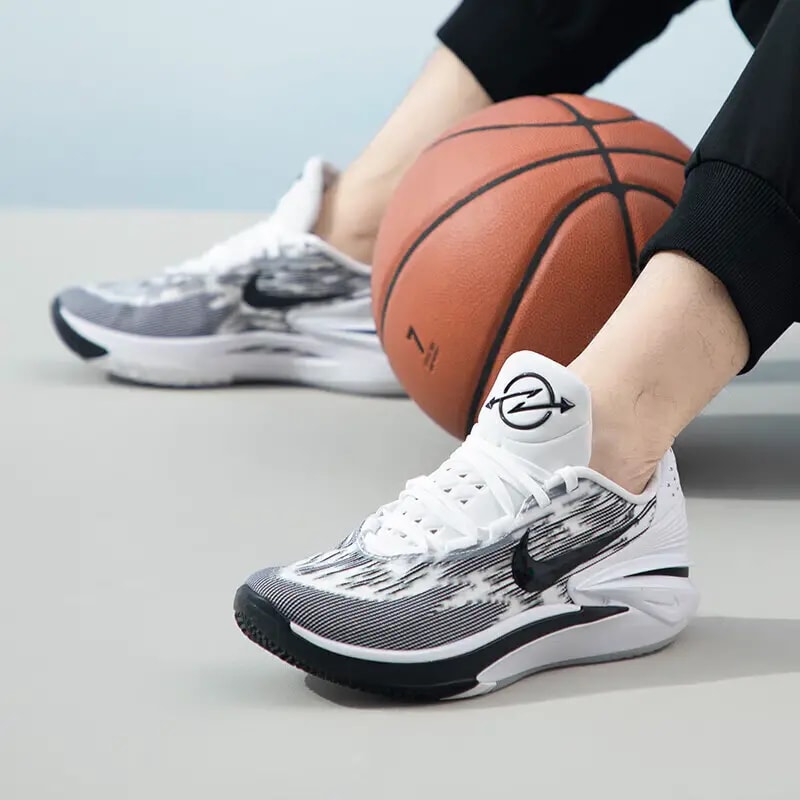 Giày Nike Air Zoom G.T. Cut 2 TB 'White Black Grey' FJ8914-100 — ảnh 5