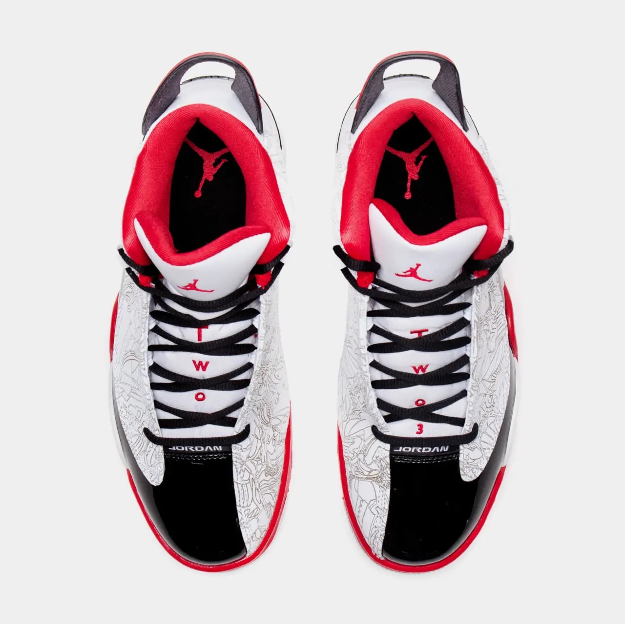 Giày Nike Air Jordan Dub Zero 'White Varsity Red' 311046-160 — ảnh 5