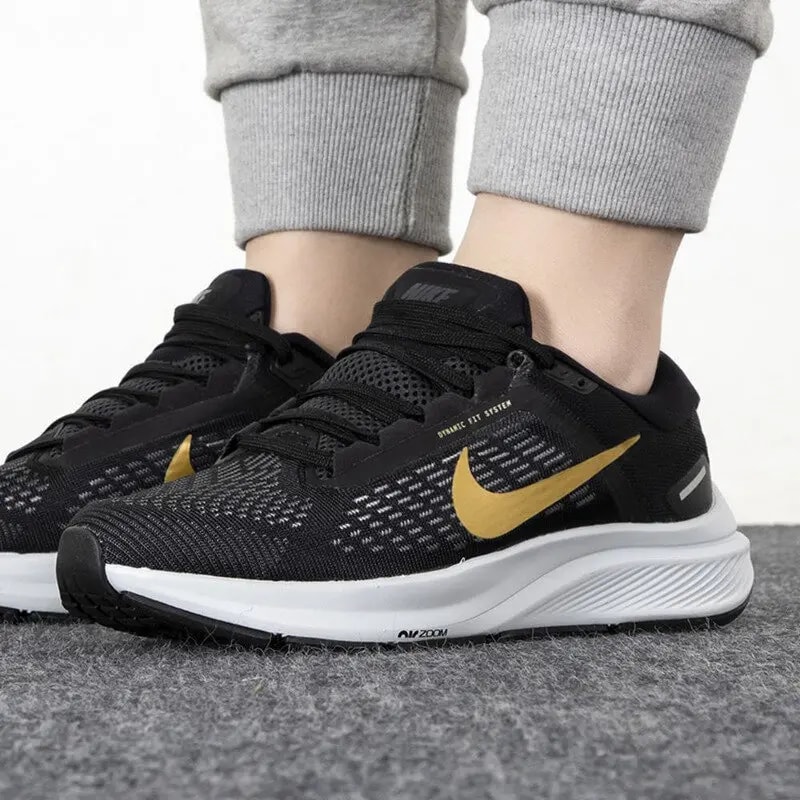 Giày Nike Air Zoom Structure 24 'Black Metallic Gold' DA8570-003 — ảnh 2