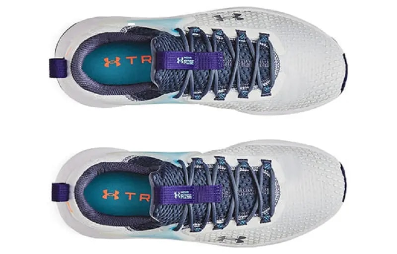Giày Under Armour Rise 4 'Grey Mist Sonar Blue' 3025565-102 — ảnh 4