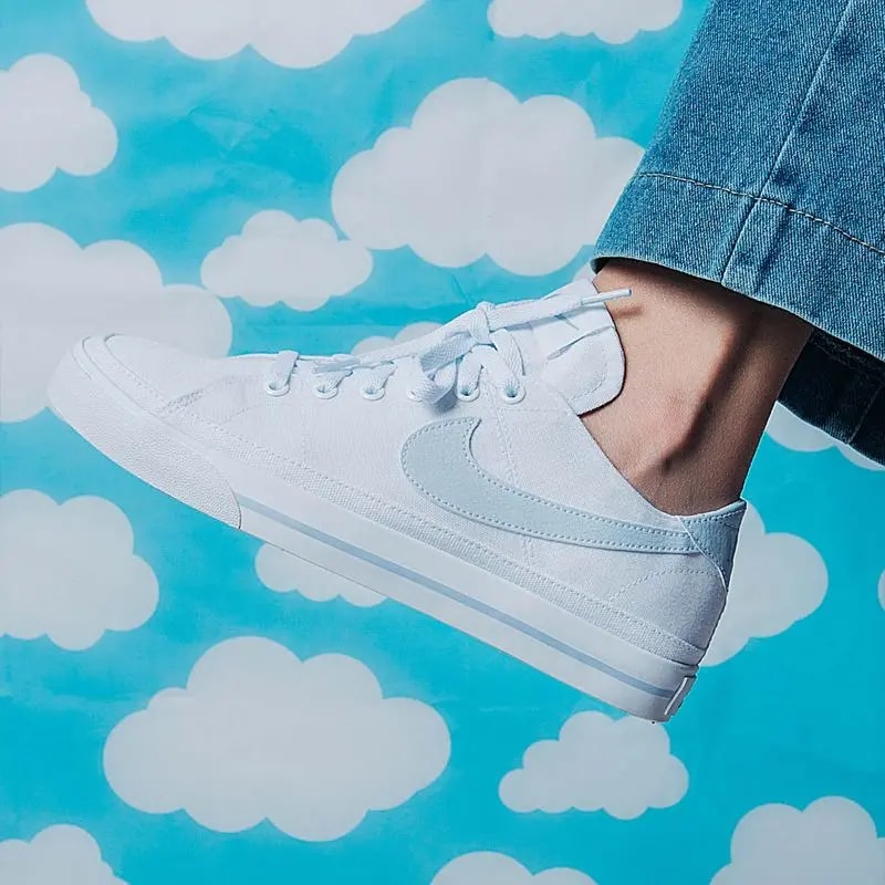 Giày Nike Court Legacy Canvas 'White Football Grey' CZ0294-103 — ảnh 2