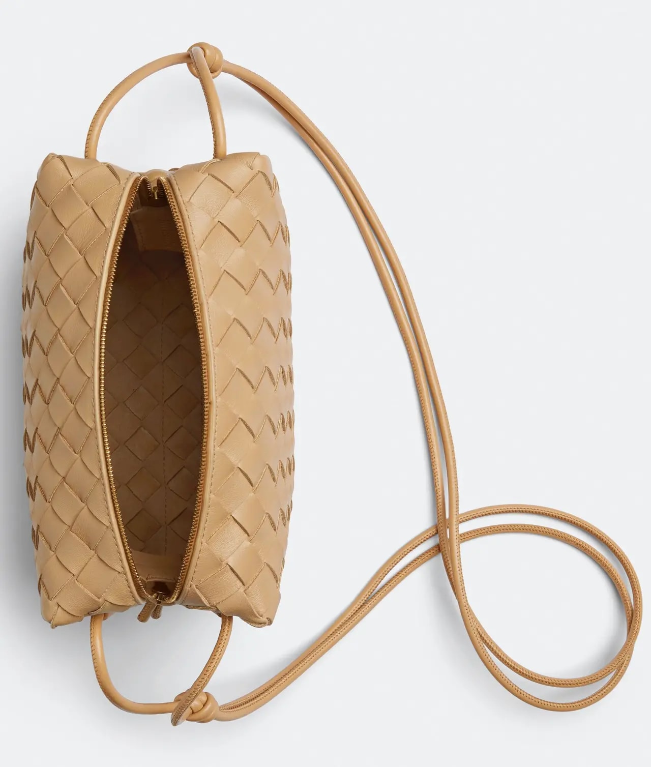 Túi Bottega Veneta Small Loop 'Travertine' 680255V1G112916 — ảnh 4