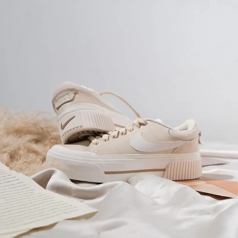 Giày Nike Court Legacy Lift 'Pearl White' DM7590-200 — ảnh 2