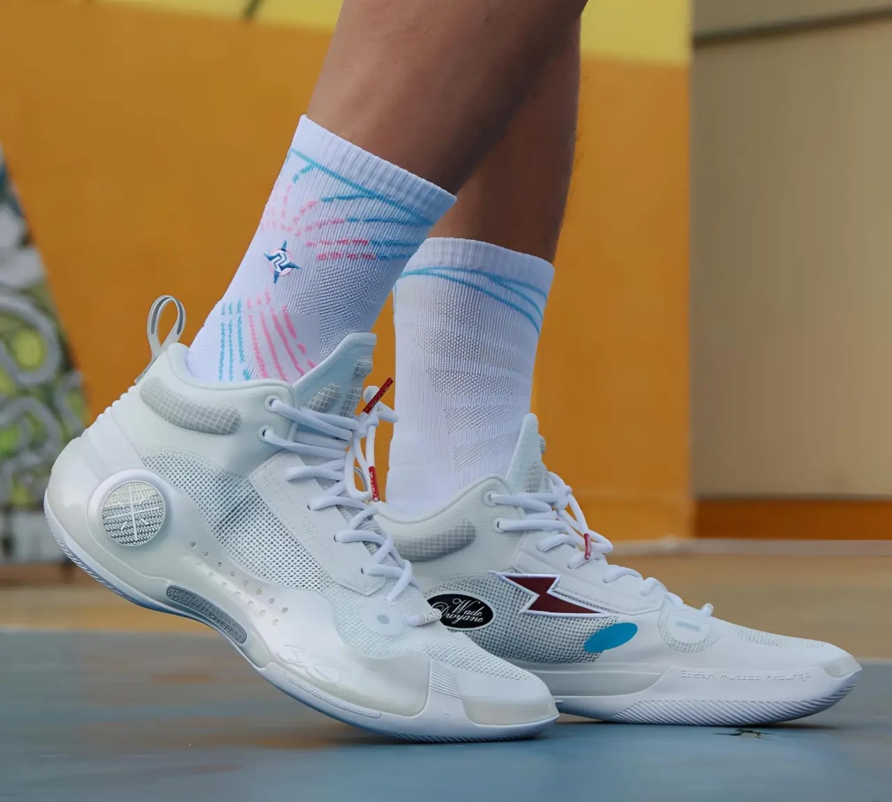 Giày Li Ning Way of Wade 10 'White Hot' ABAS115-3 — ảnh 2
