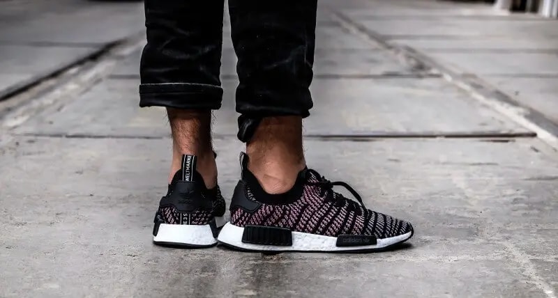 Giày Adidas NMD R1 'Grey Solar Pink' CQ2386 — ảnh 2