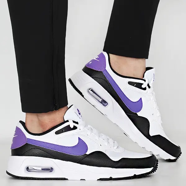 Giày Nike Air Max SC 'White Purple' CW4555-111 — ảnh 3
