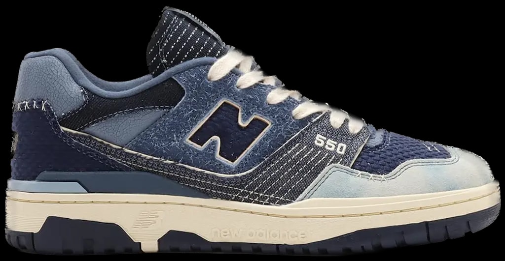 Giày New Balance 550 Boro Pack 'Navy' BB550J — kich-thuoc: 42