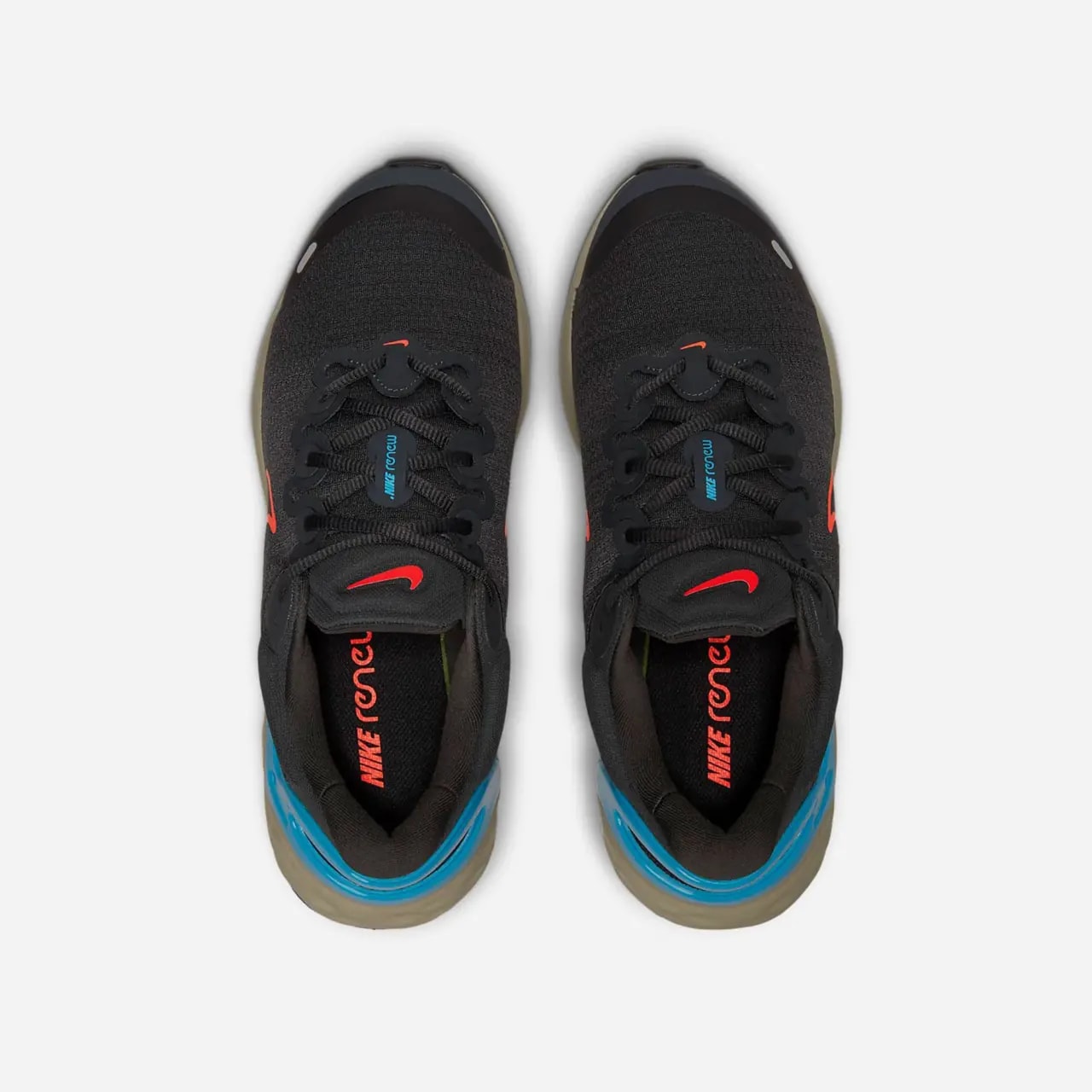 Giày Nike Renew Run 3 'Smoke Grey Laser Blue' DC9413-006 — ảnh 4