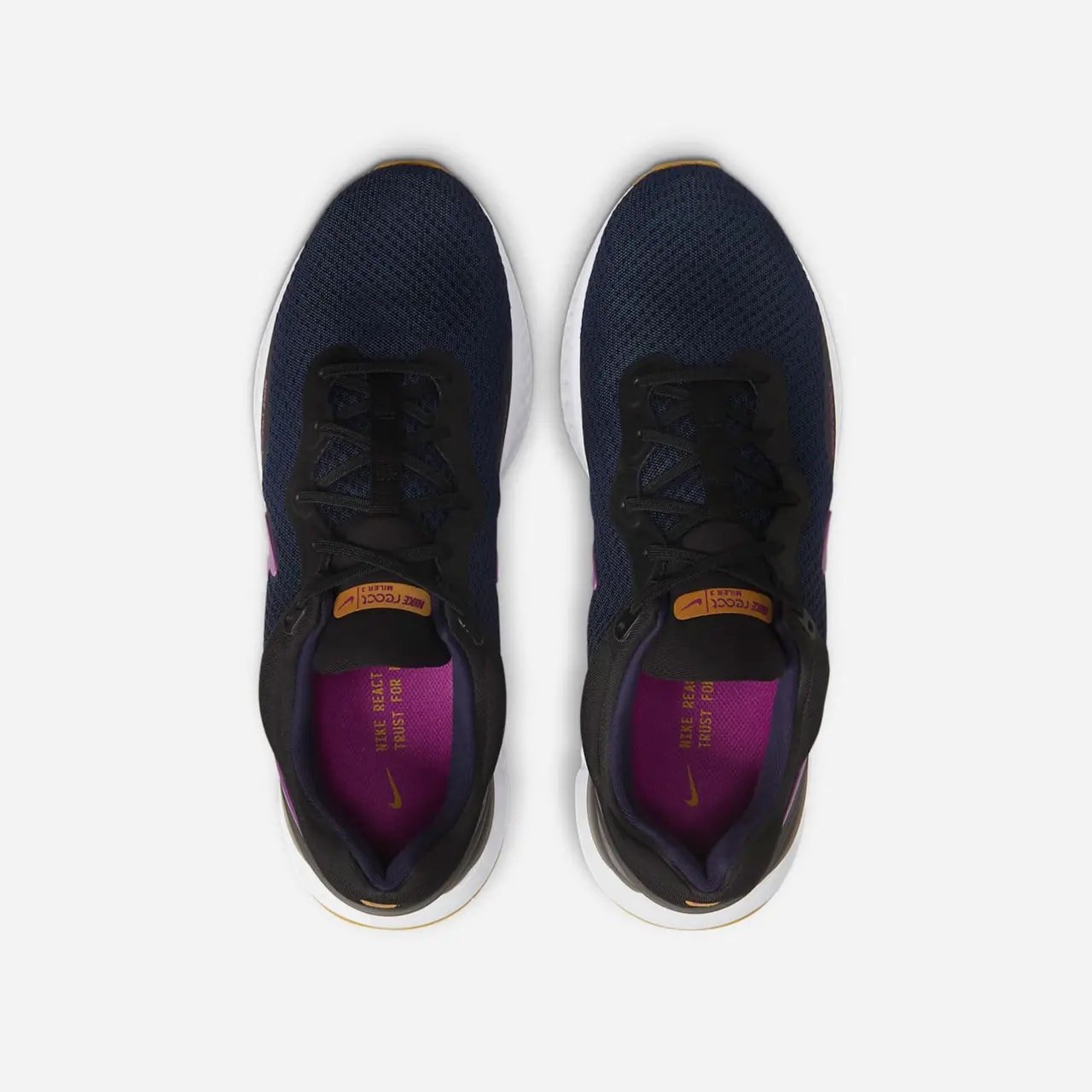 Giày Nike React Miler 3 'Blackened Blue' DD0490-401 — ảnh 3