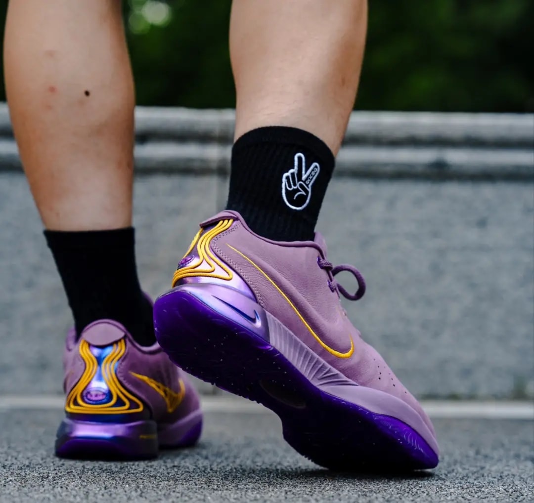 Giày Nike LeBron 21 'Purple Rain' FV2346-500 — ảnh 3
