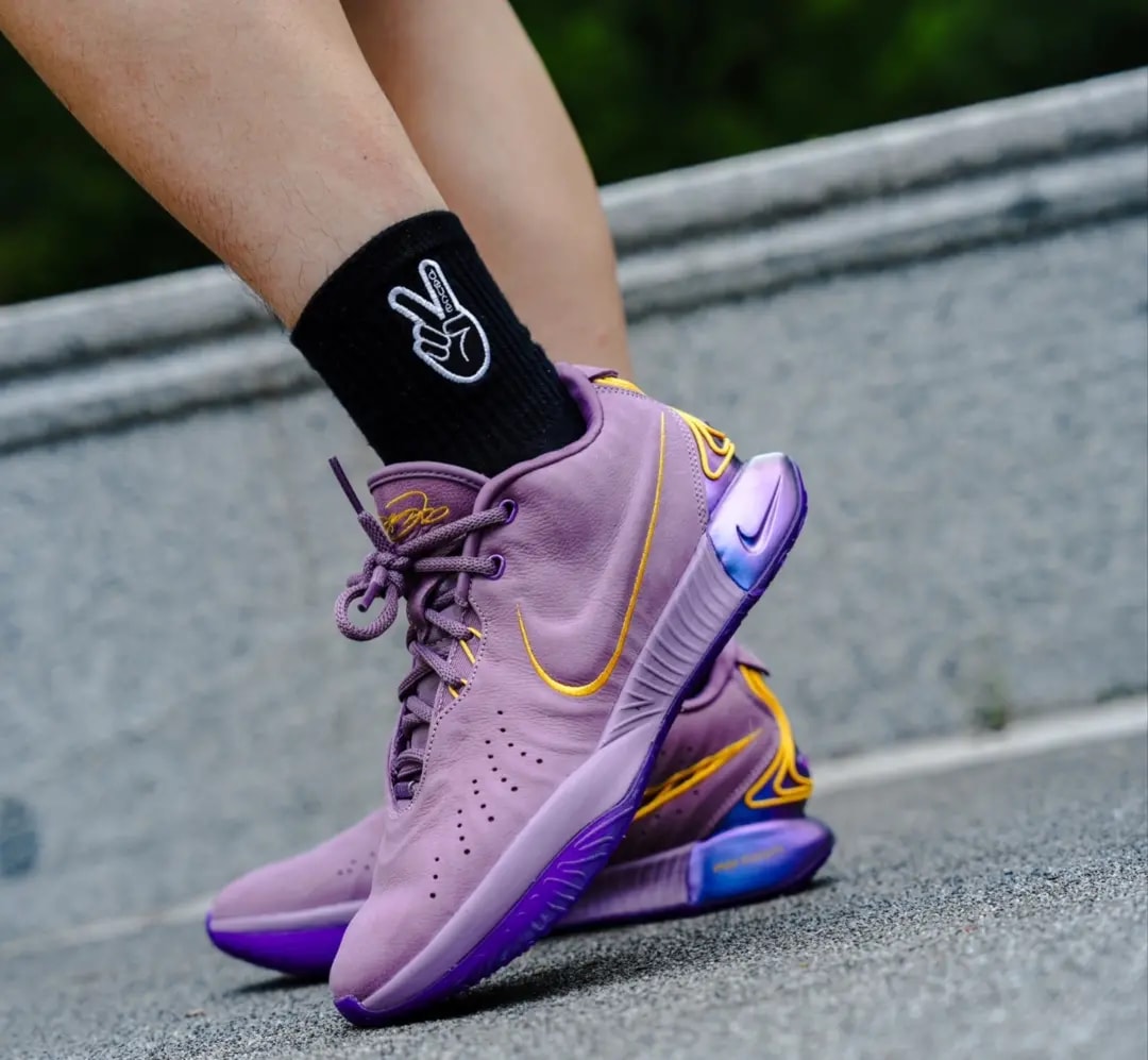 Giày Nike LeBron 21 'Purple Rain' FV2346-500 — ảnh 4