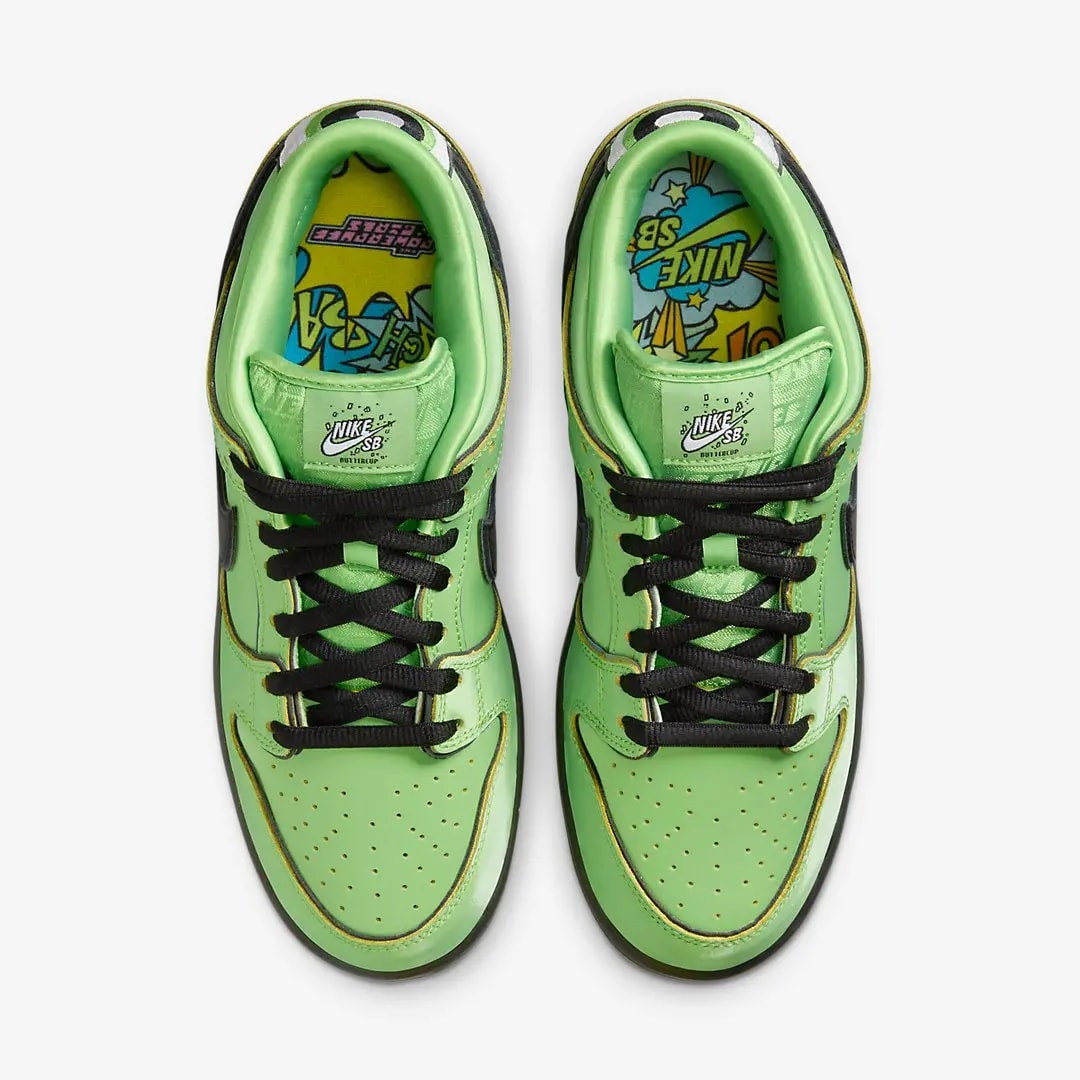 Giày Nike SB Dunk Low X The Powerpuff Girls FZ8319-300 — ảnh 4