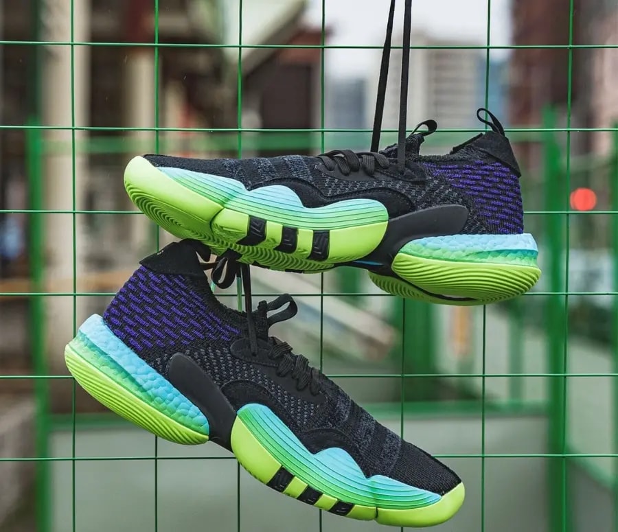 Giày Adidas Trae Young 2 'Team Solar Green' H06473 — ảnh 3