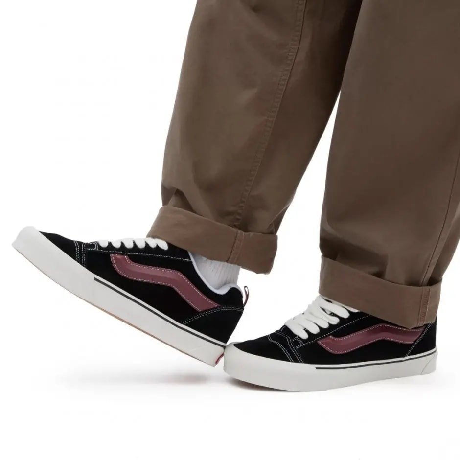 Giày Vans Knu Skool 'Black Port' VN0009QC2Q1 — ảnh 2