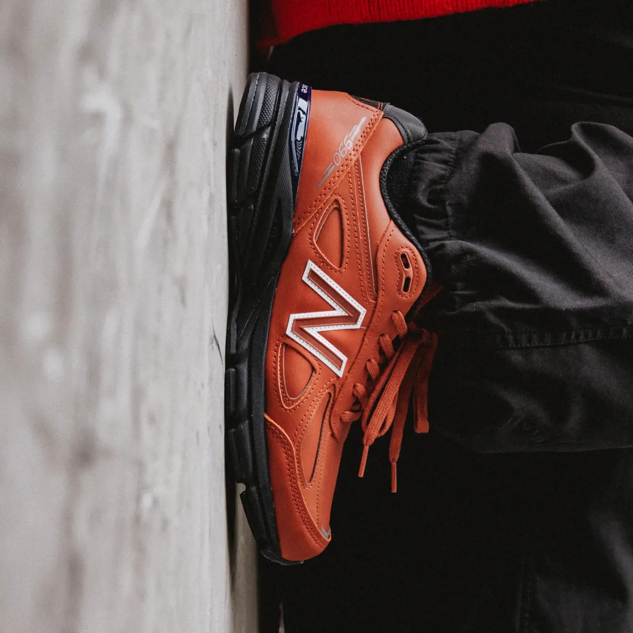 Giày New Balance 990v4 Made in USA 'Mahogany' U990RB4 — ảnh 3