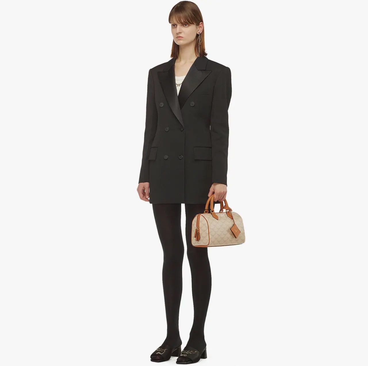 Túi MCM Ella Boston Bag in Lauretos 'Beige' MWBESEA08I9001 — ảnh 2